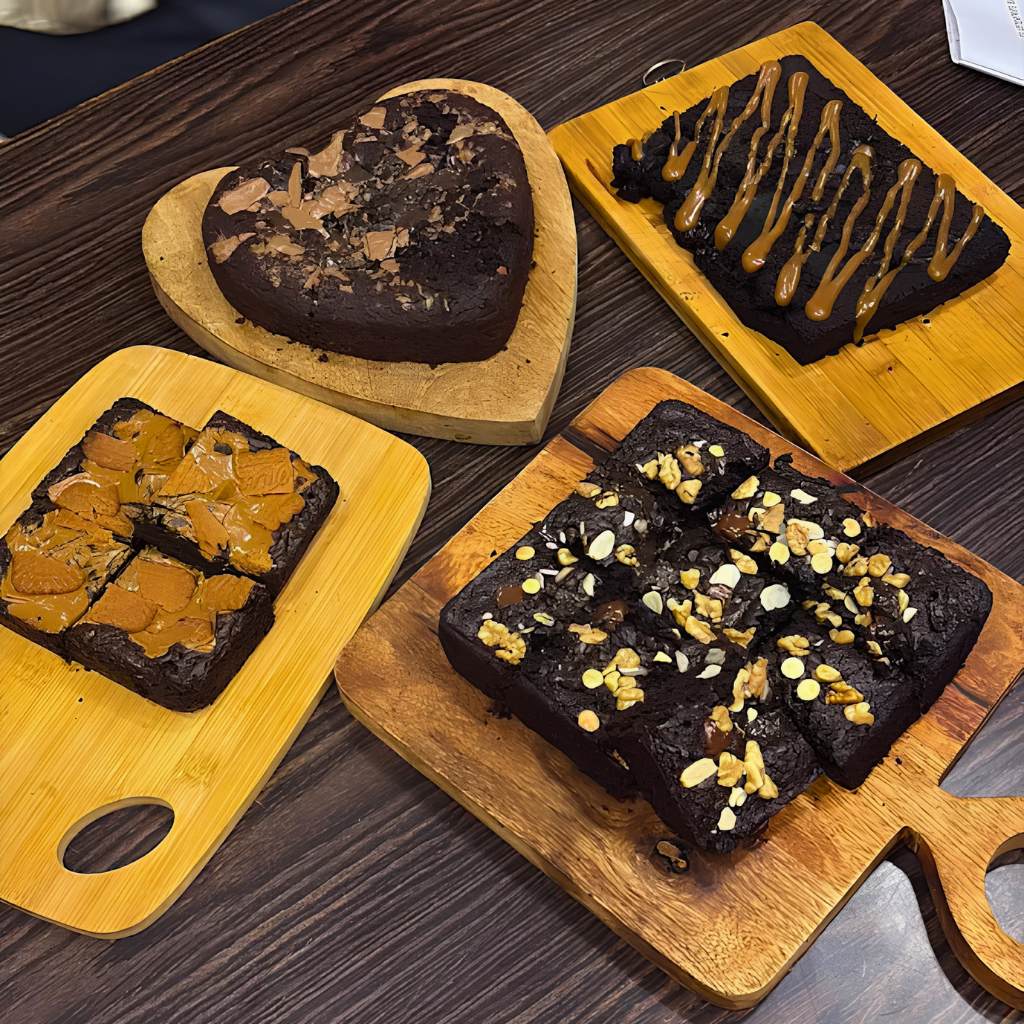 Brownie cooking class