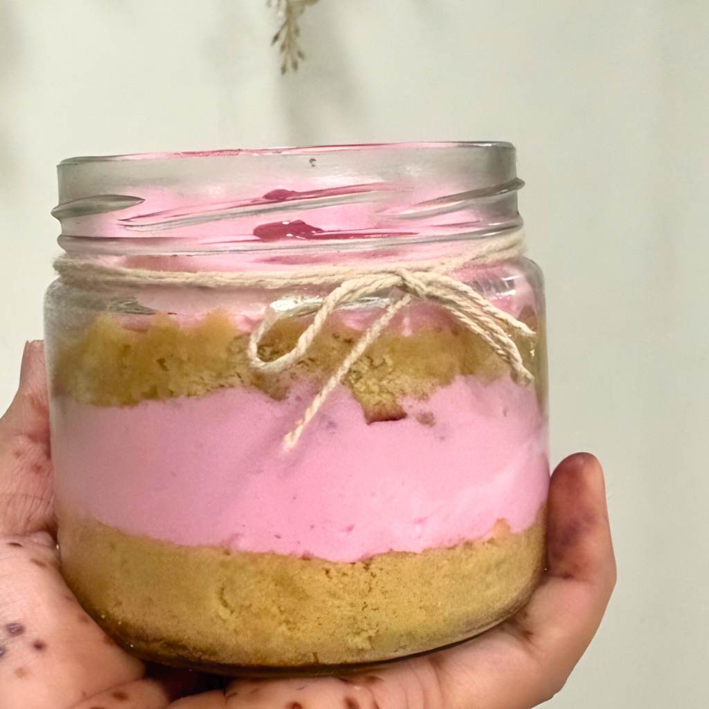 Strawberry in Jar — Dessert in Jar