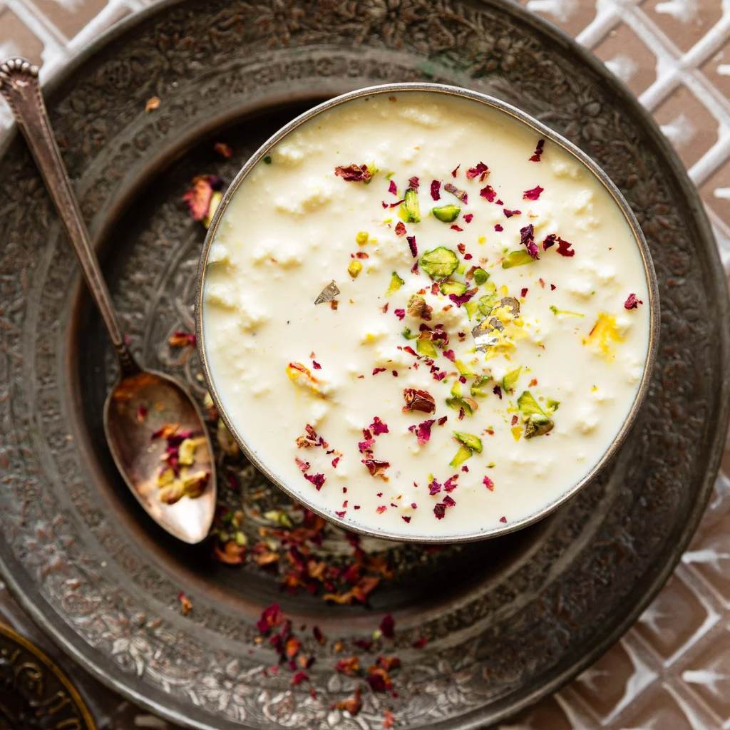 Shahi Paneer Kheer — New Dessert & Pudding