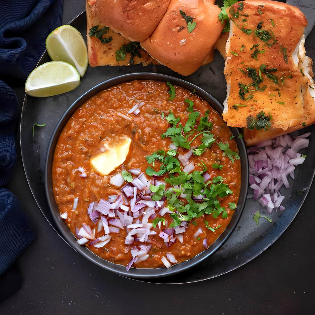 pav bhaji — Every Day Cooking
