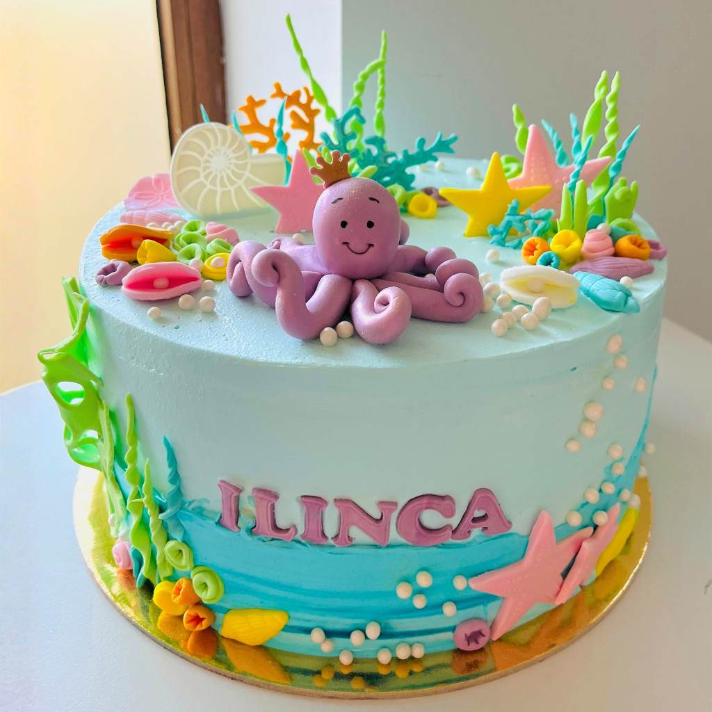 Designer Fondant Cake — Fondant Cakes
