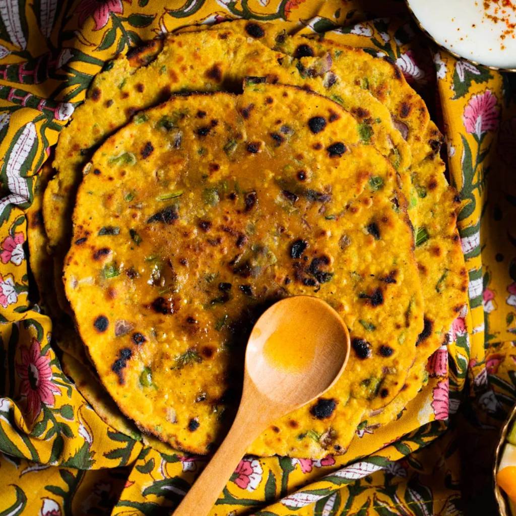 missi roti — Indian Mughlai
