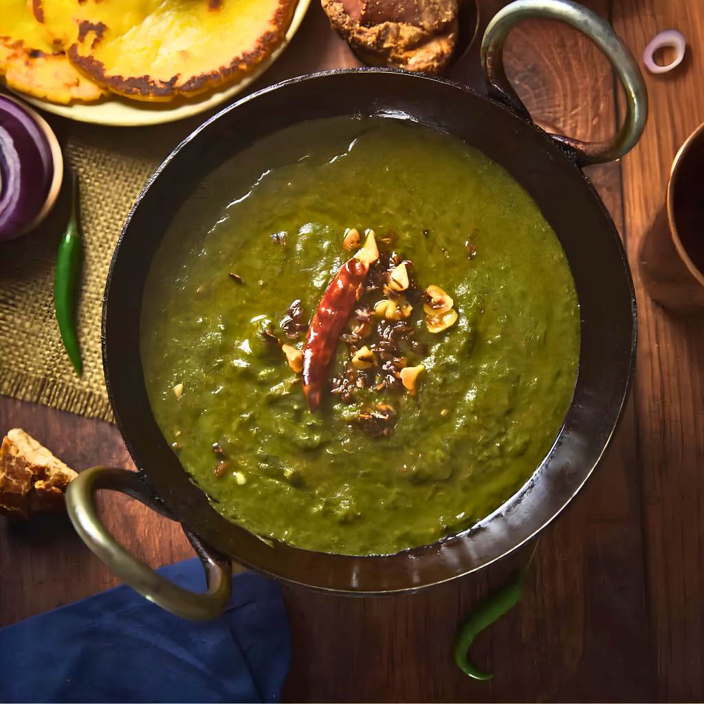 Sarso Ka Saag — Maa Ke Hath Ka Khana