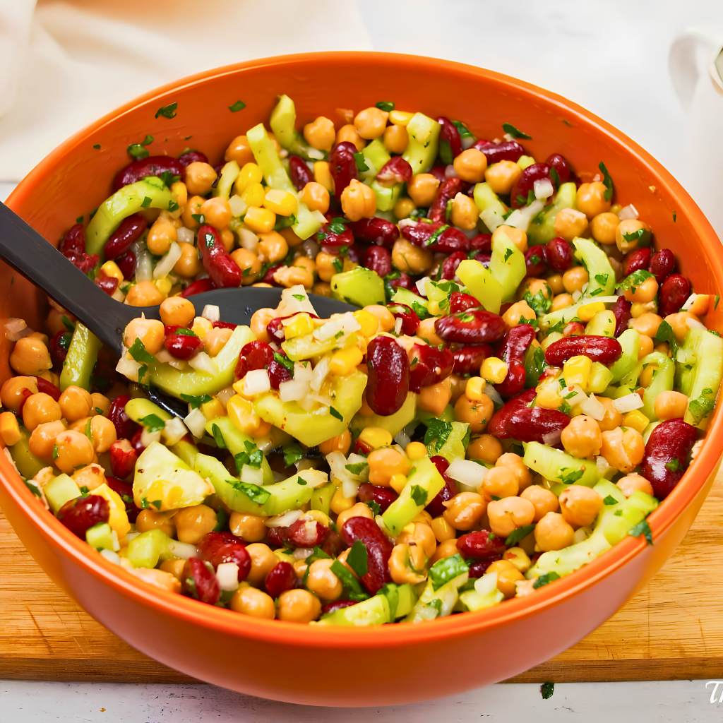 Red Bean & Chickpea — Salads Masterclass