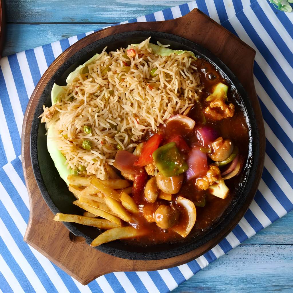 Chinese In Schezwan Sauce — Sizzlers Masterclass