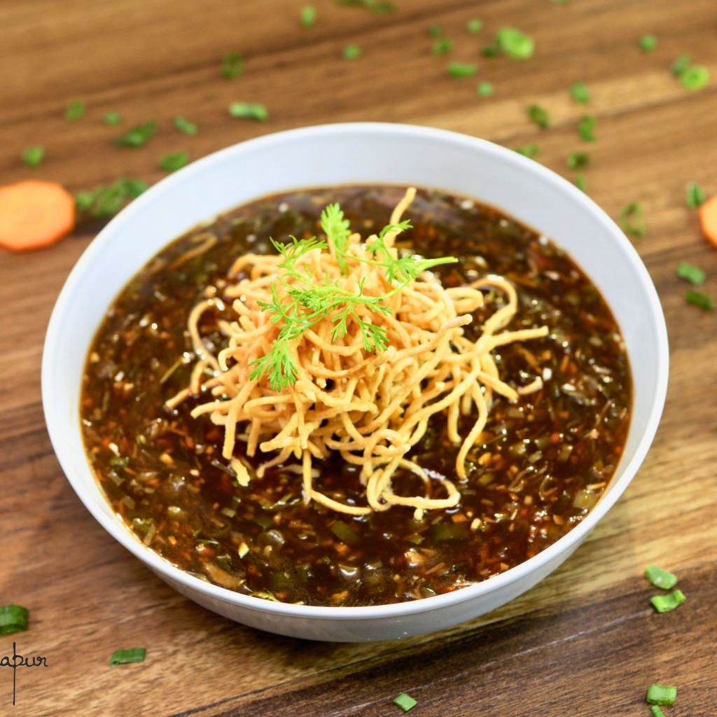 Manchow Soup — Soup & Accompaniments