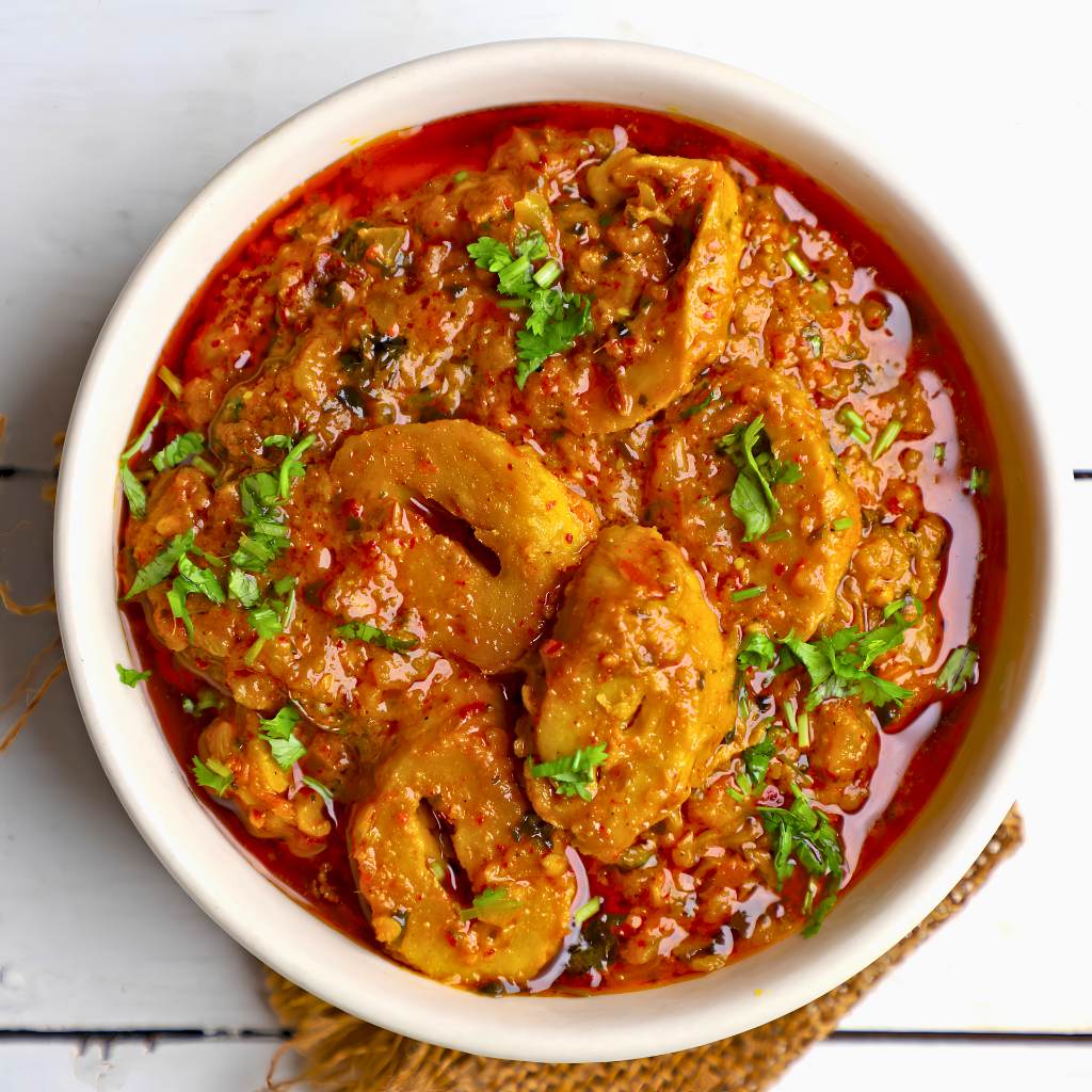 Soya Chaap Gravy — Special Subzian