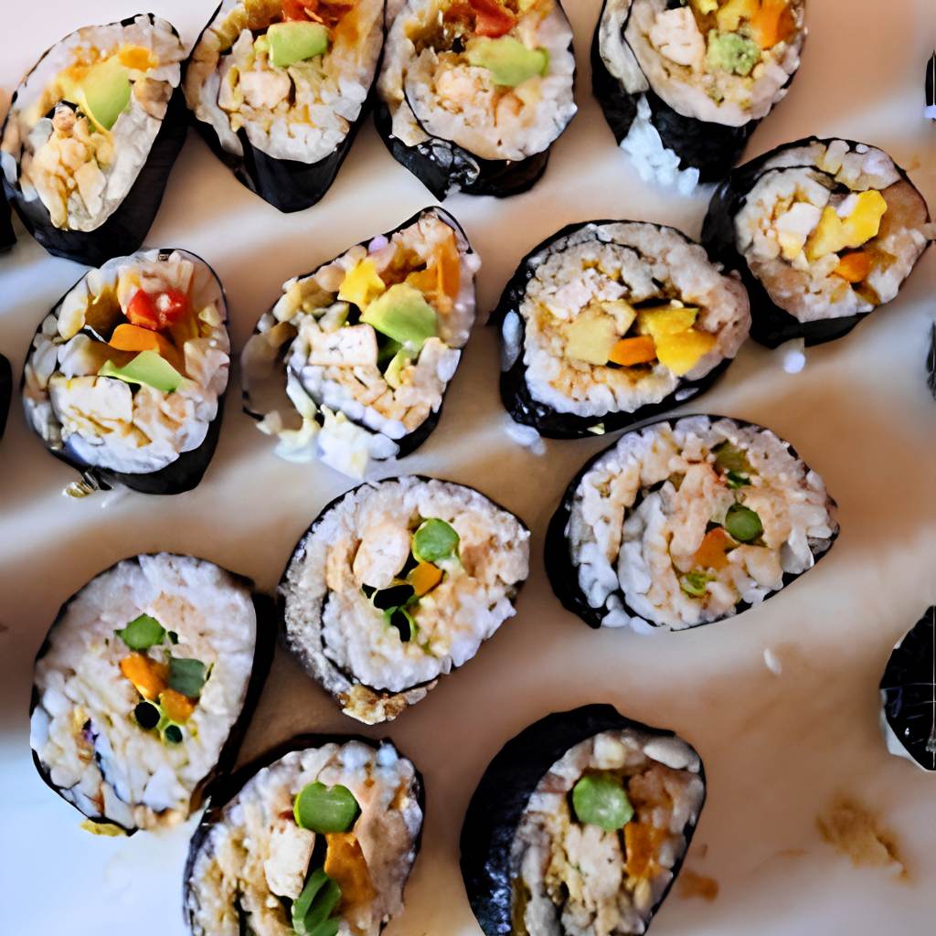 Sushi With Smoked — Unfried Snacks Masterclass