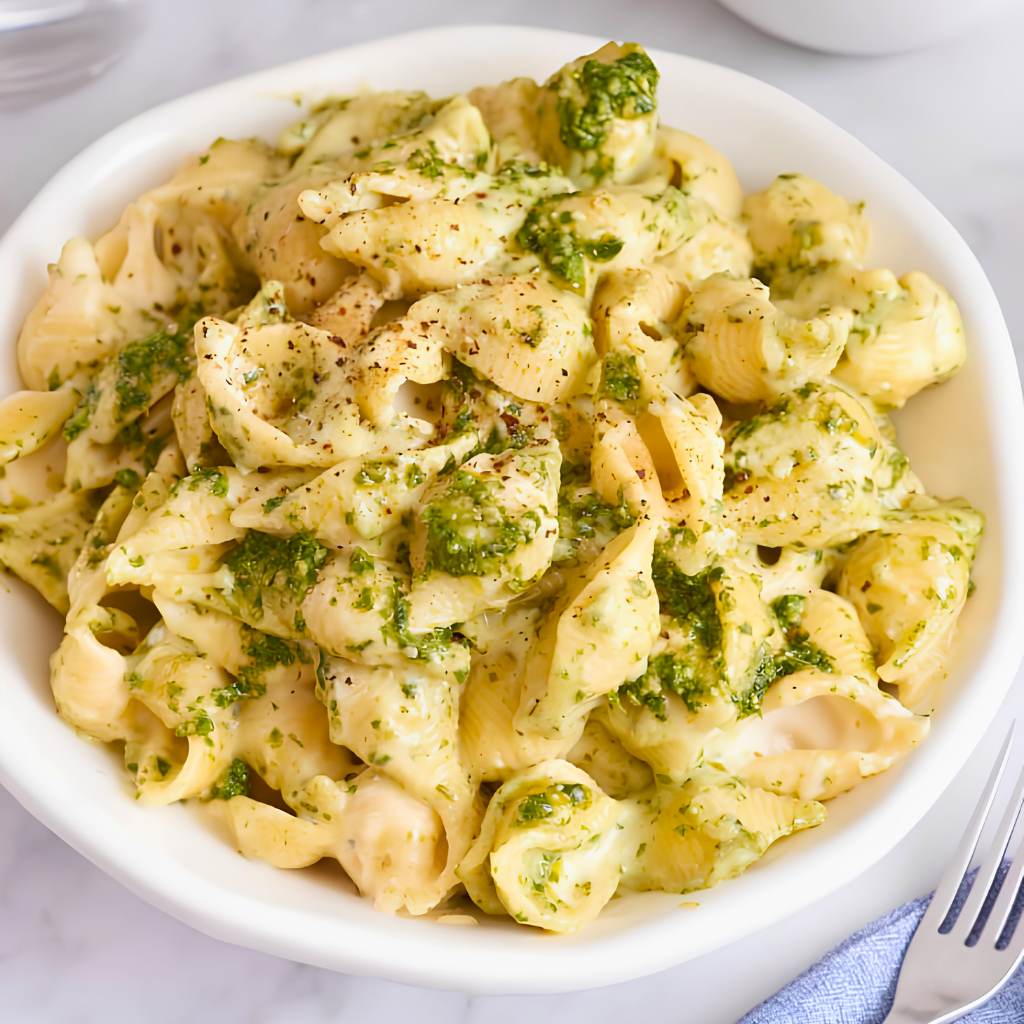 Pesto With Cheese — Waffles