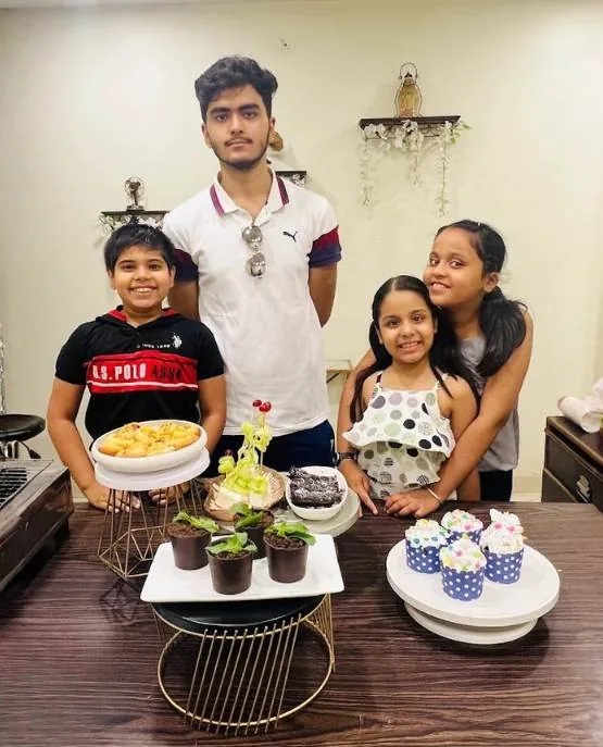 Eggless dessert baked by a Deepanshi Cookery Classes student — creation 2