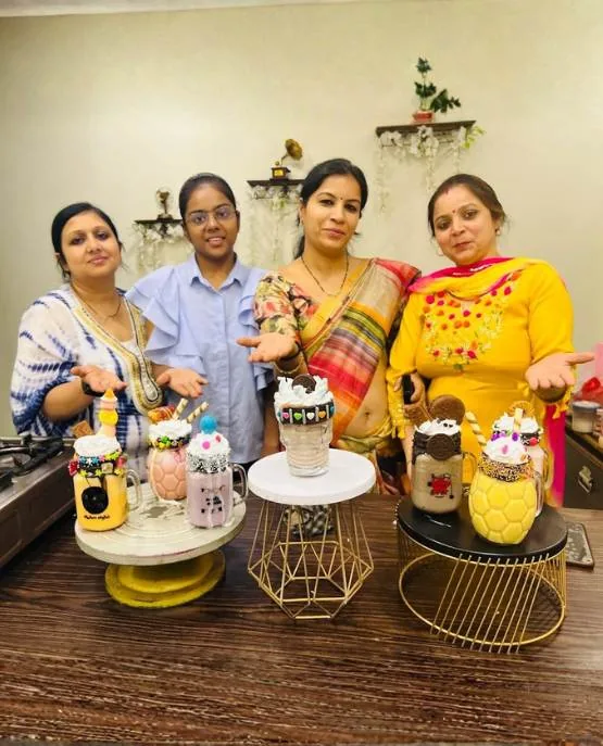 Eggless dessert baked by a Deepanshi Cookery Classes student — creation 4